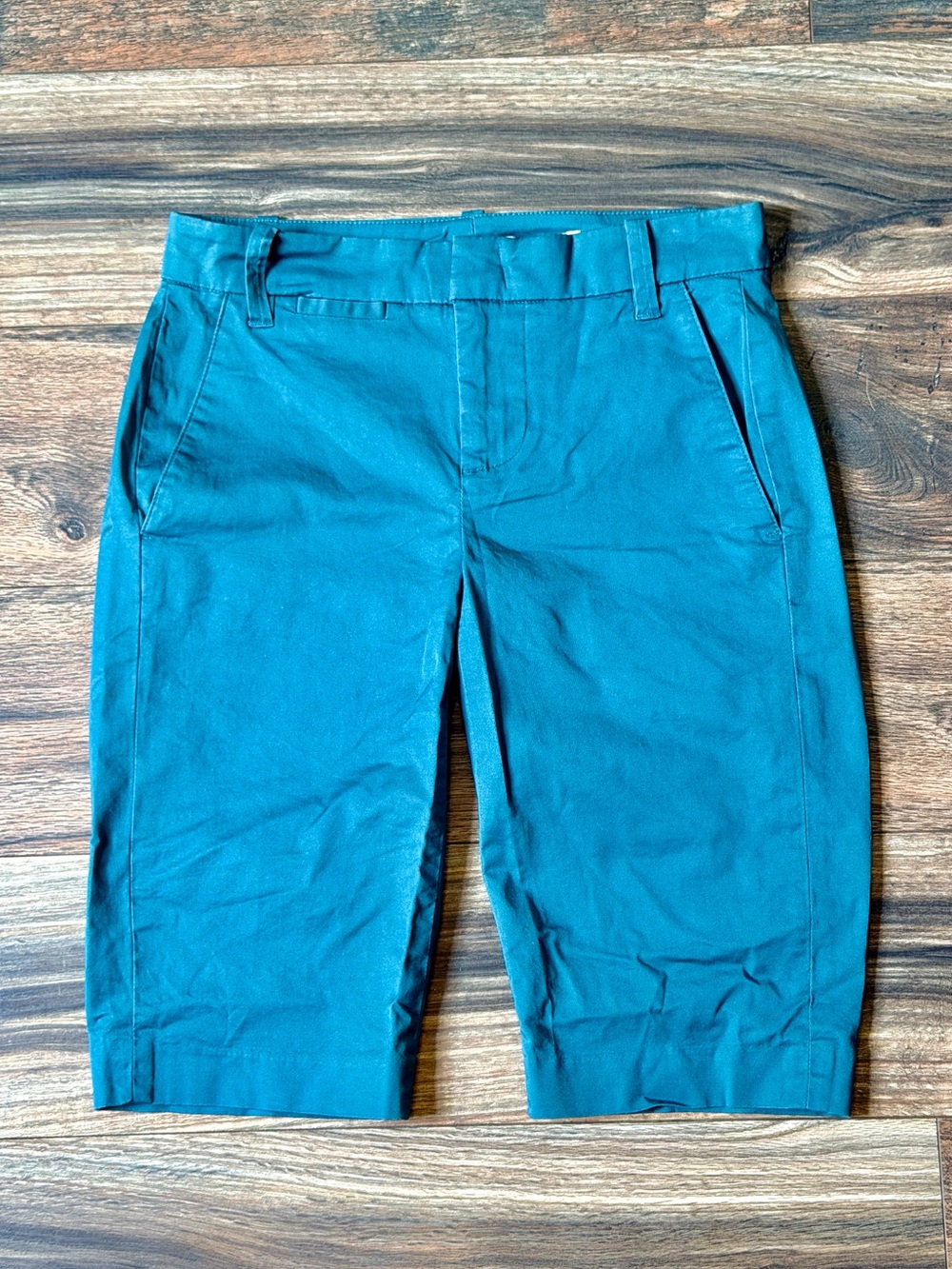 Vince Coin Pocket Stretch Cotton Bermuda Shorts size 00